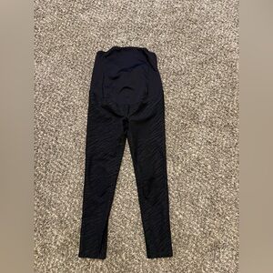 Isabel Maternity by Ingrid & Isabel Black Zebra Print Leggings